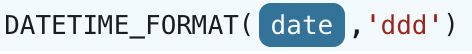 DATETIME_FORMAT({arg},'ddd')